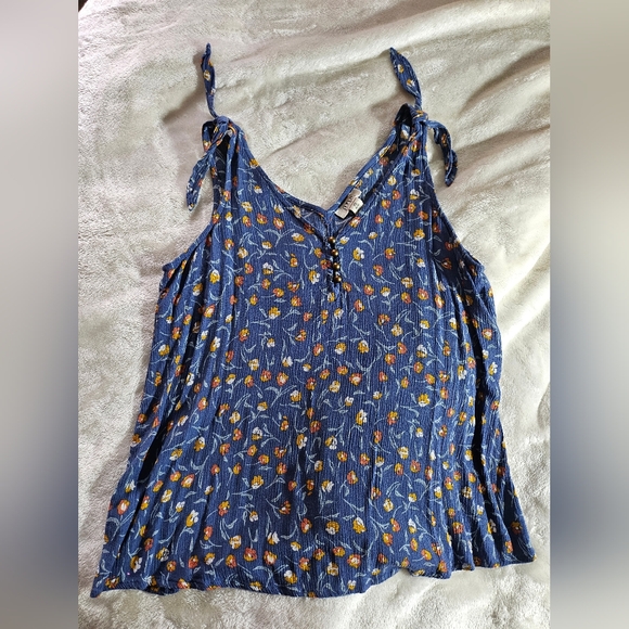 a.n.a Tops - Ana Floral Tank Top